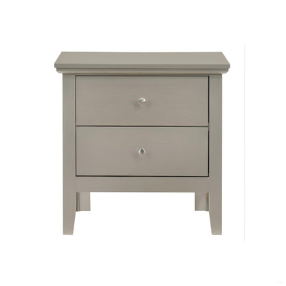 English Dovetailed Drawers Nightstand