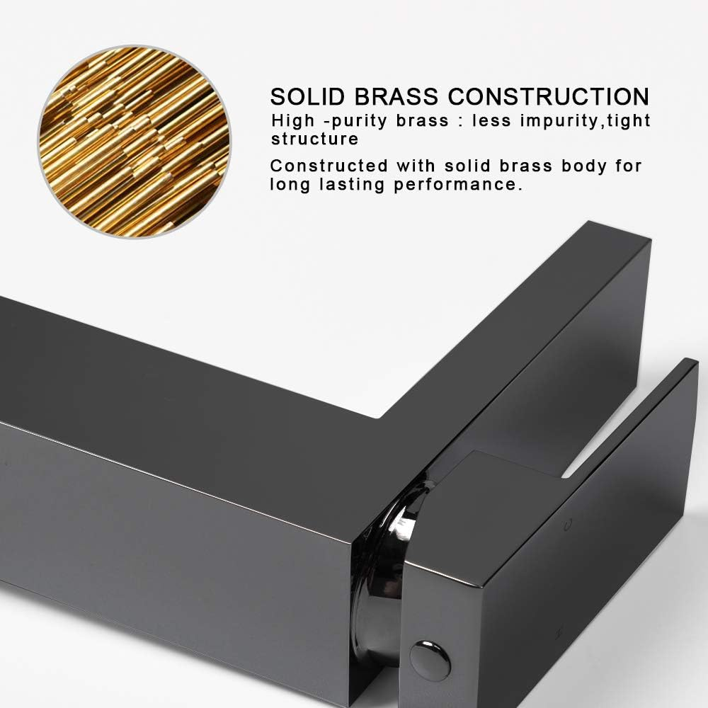 Single Handle Bathroom Faucet, Matte