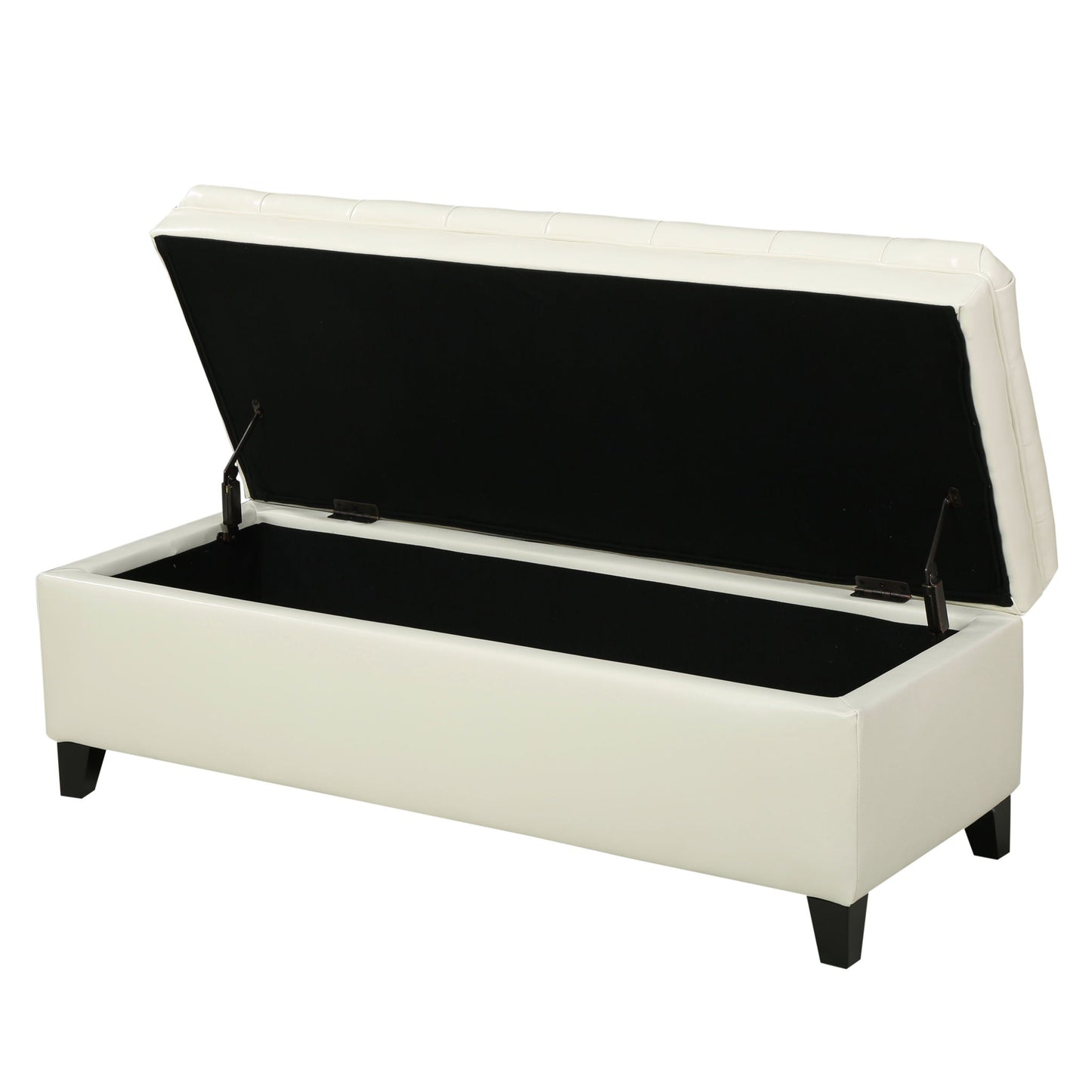 Juliana Storage Ottoman With Birch Legs