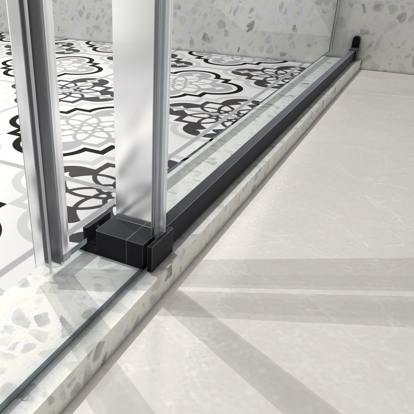 5476 Tempered Glass Shower Door
