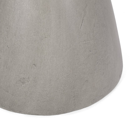 Outdoor Lightweight Concrete Side Table