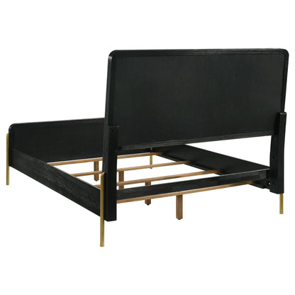 Arini 5-piece California King Bedroom Set Cream and Black