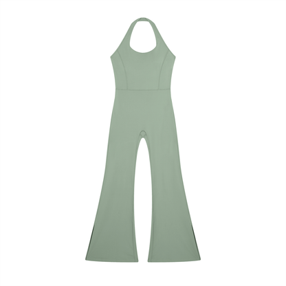 Loki & Ivy Women’s Halter Flared Jumpsuit