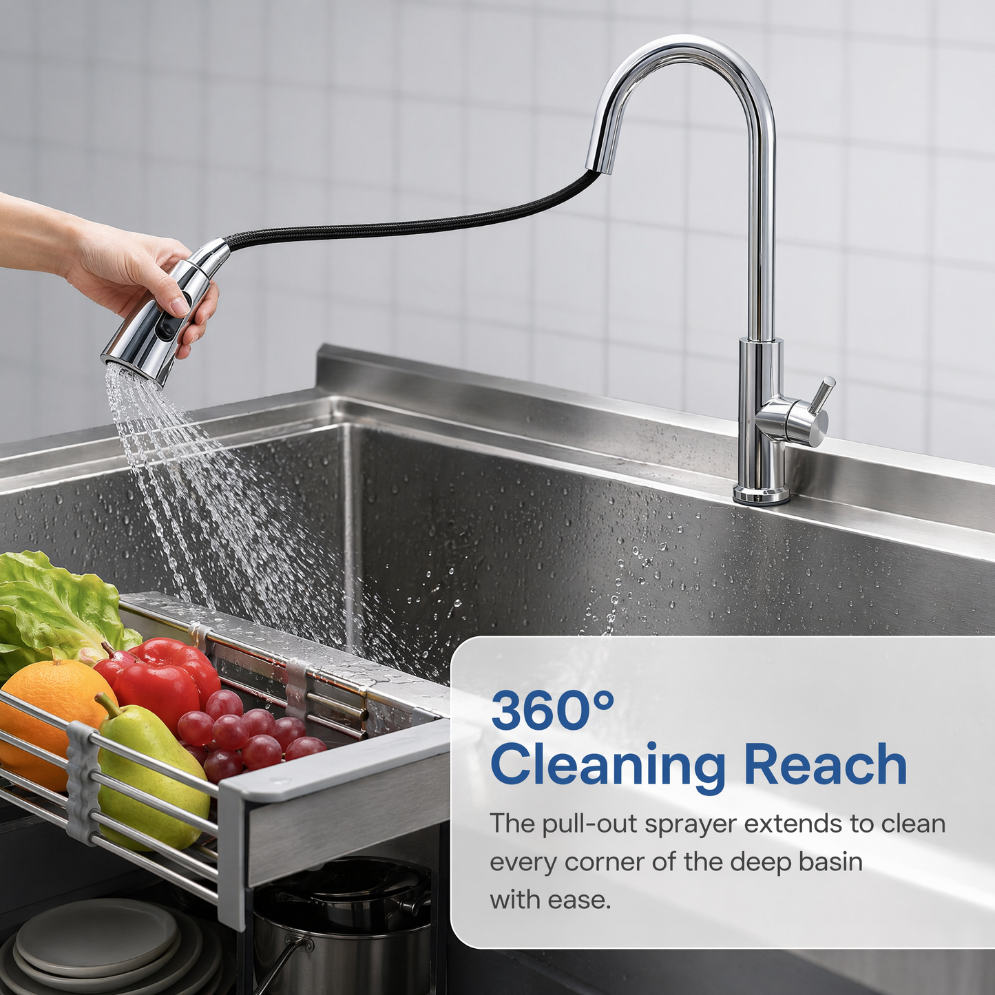 Stainless Steel Utility Sink, Freestanding Sink