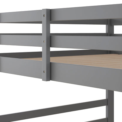 Solid Construction, Bunk Bed With Ladder