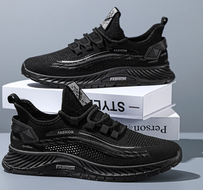Men's Summer Thin Mesh Casual Sneakers, Non-Slip Soft Sole Versatile Footwear