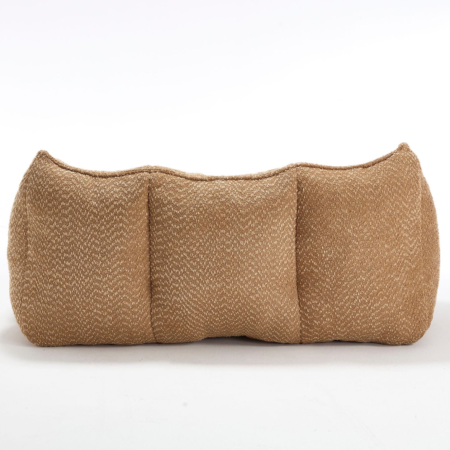 Comfortable Dual Beanbag Chair With High Resilience Foam Core For 2 People