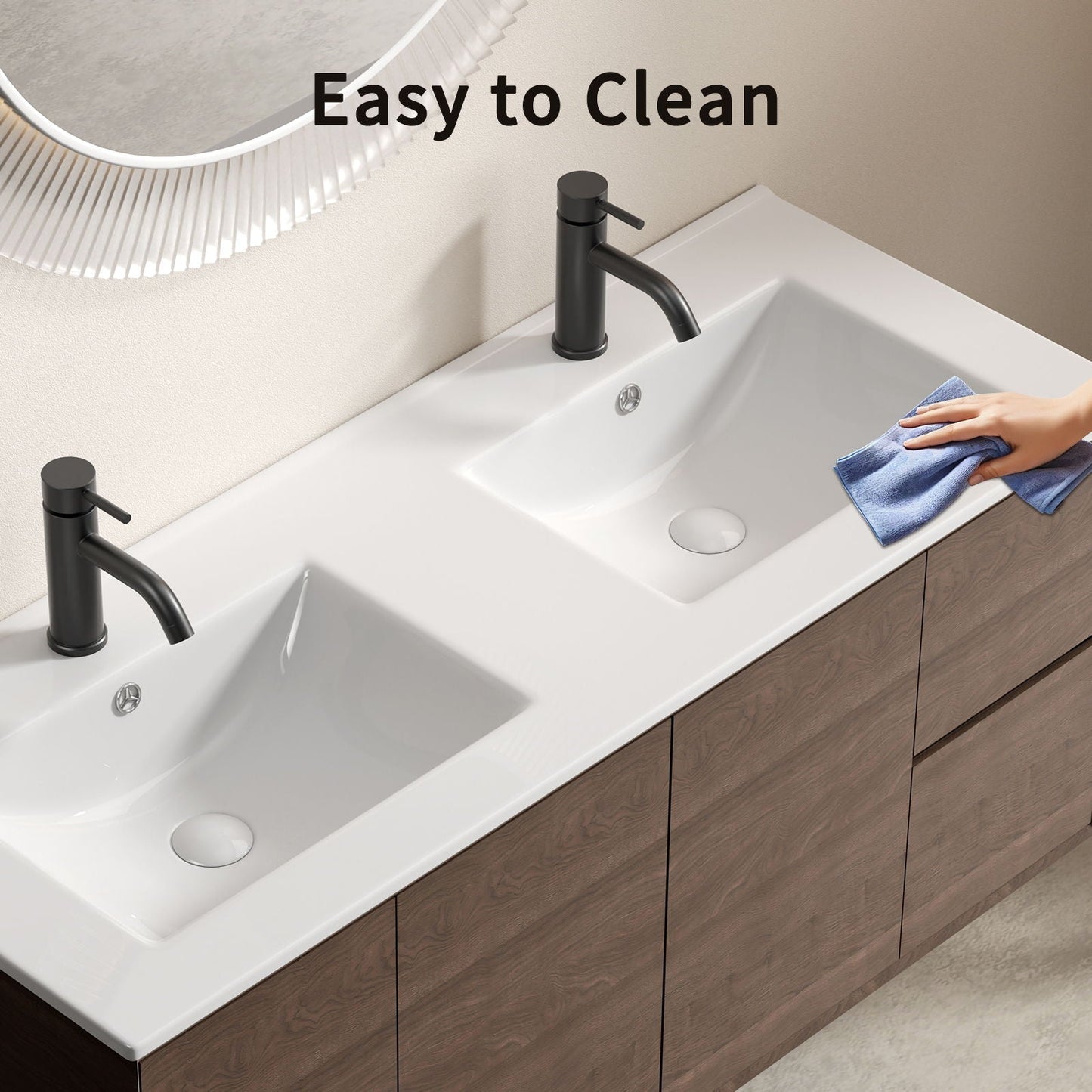 Bathroom Sink, Countertop Wash Basin For Bathroom
