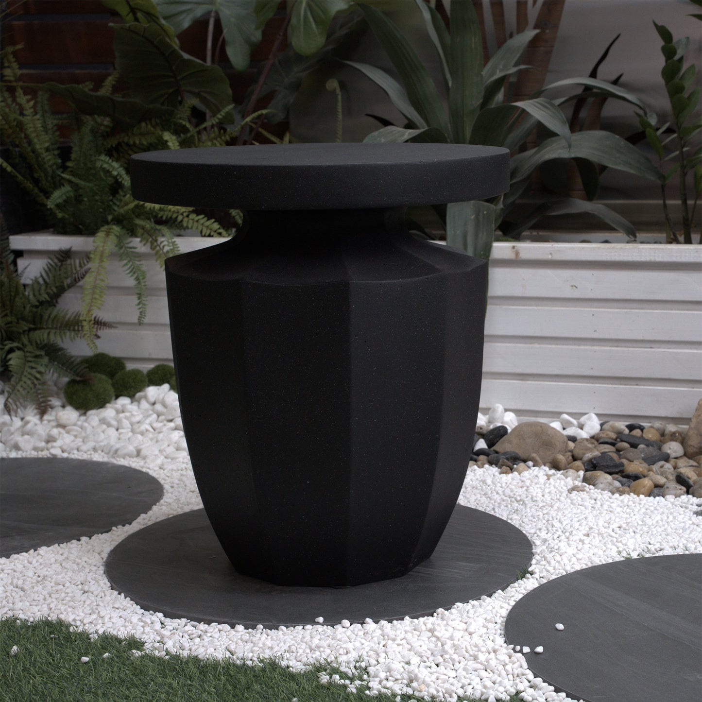 Decorative Garden End Table