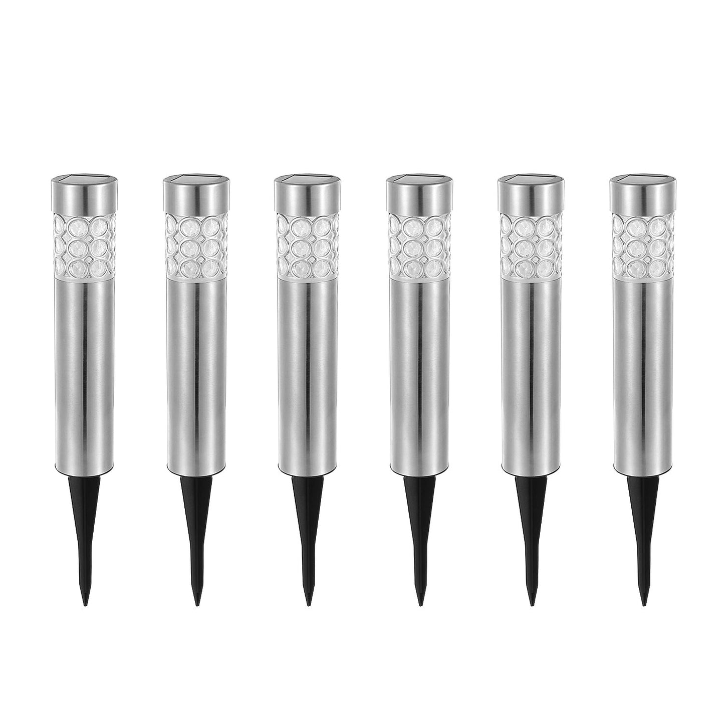 Solarek 6 Pack Outdoor Solar Light IP44 Waterproof RGB Garden Lamp Landscape Lawn DŽcor Light