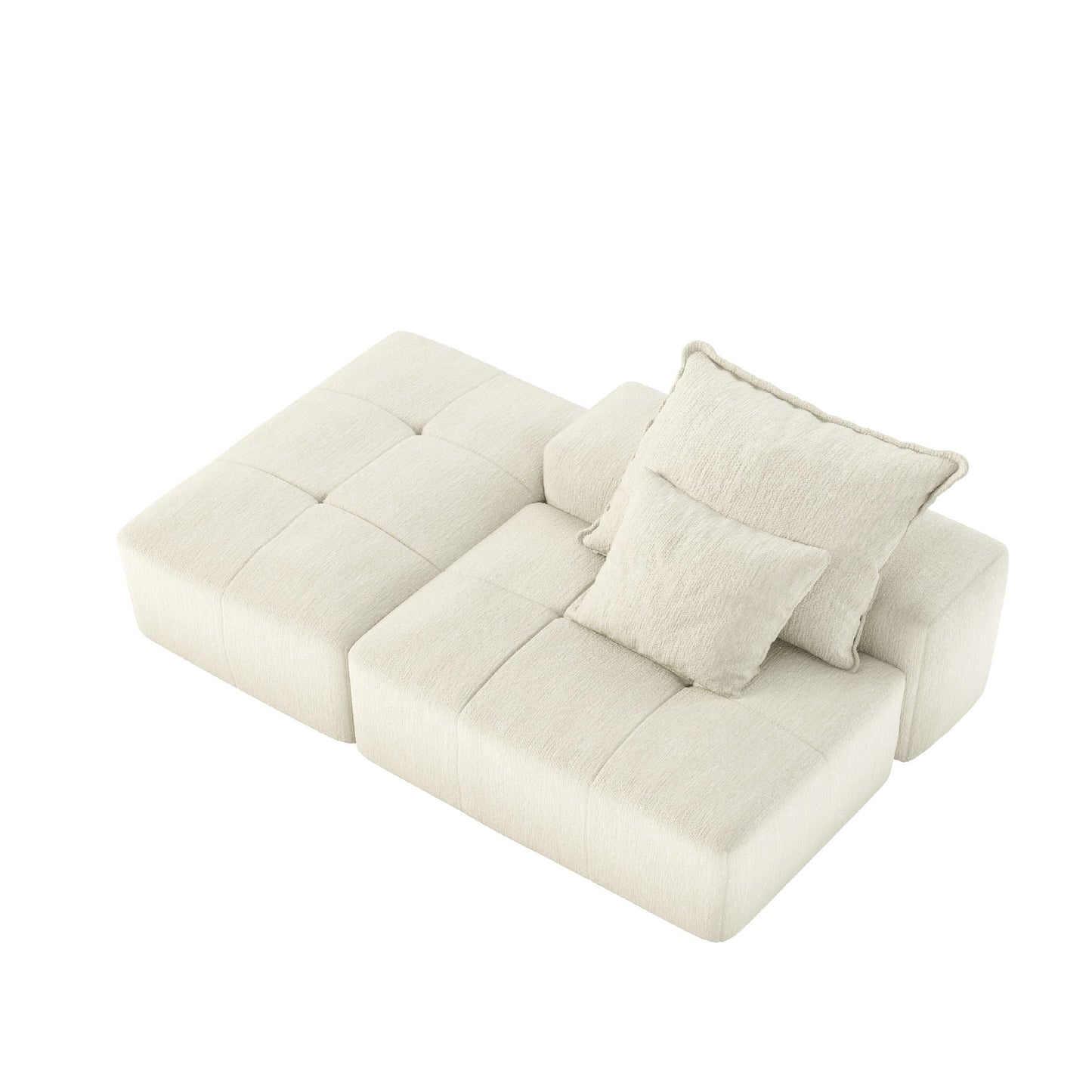 Modern Oversized Modular Sectional Sofa