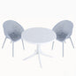 Modern Lounge Chair Set With Round Table