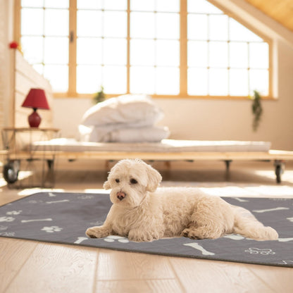2Pcs Washable Pet Pee Pads For Puppy Kittens Dogs Cats Reusable Potty Mats Machine Washable Pet Training Pads Non-Slip Waterproof Absorbent Dog Crate