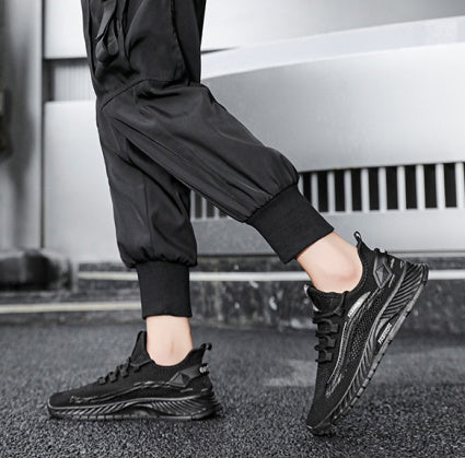 Men's Summer Thin Mesh Casual Sneakers, Non-Slip Soft Sole Versatile Footwear