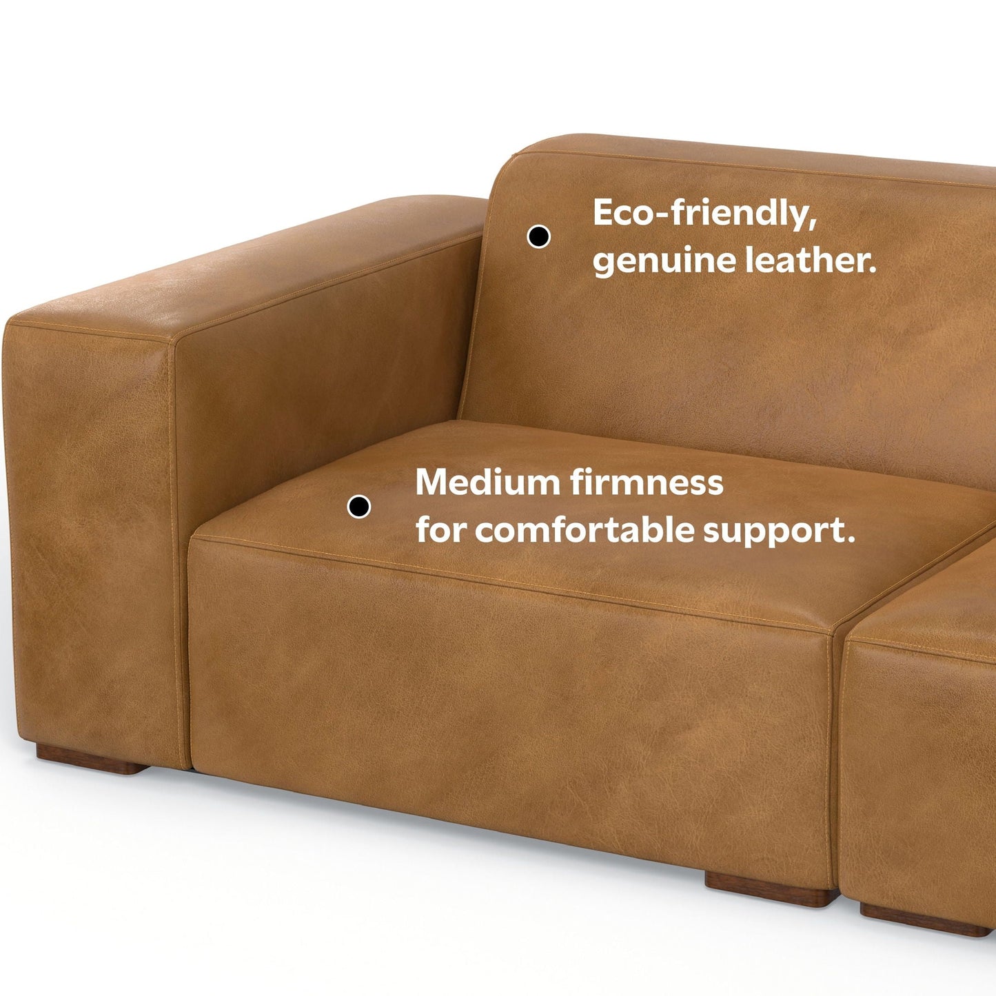 Rex - Handcrafted Sectional Sofa And Ottoman