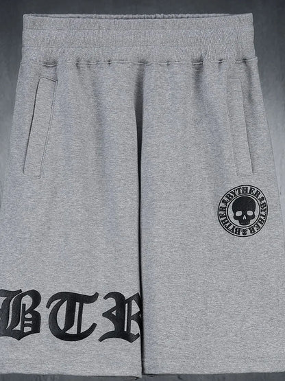 Men's Plus Size Elastic Waist Shorts
