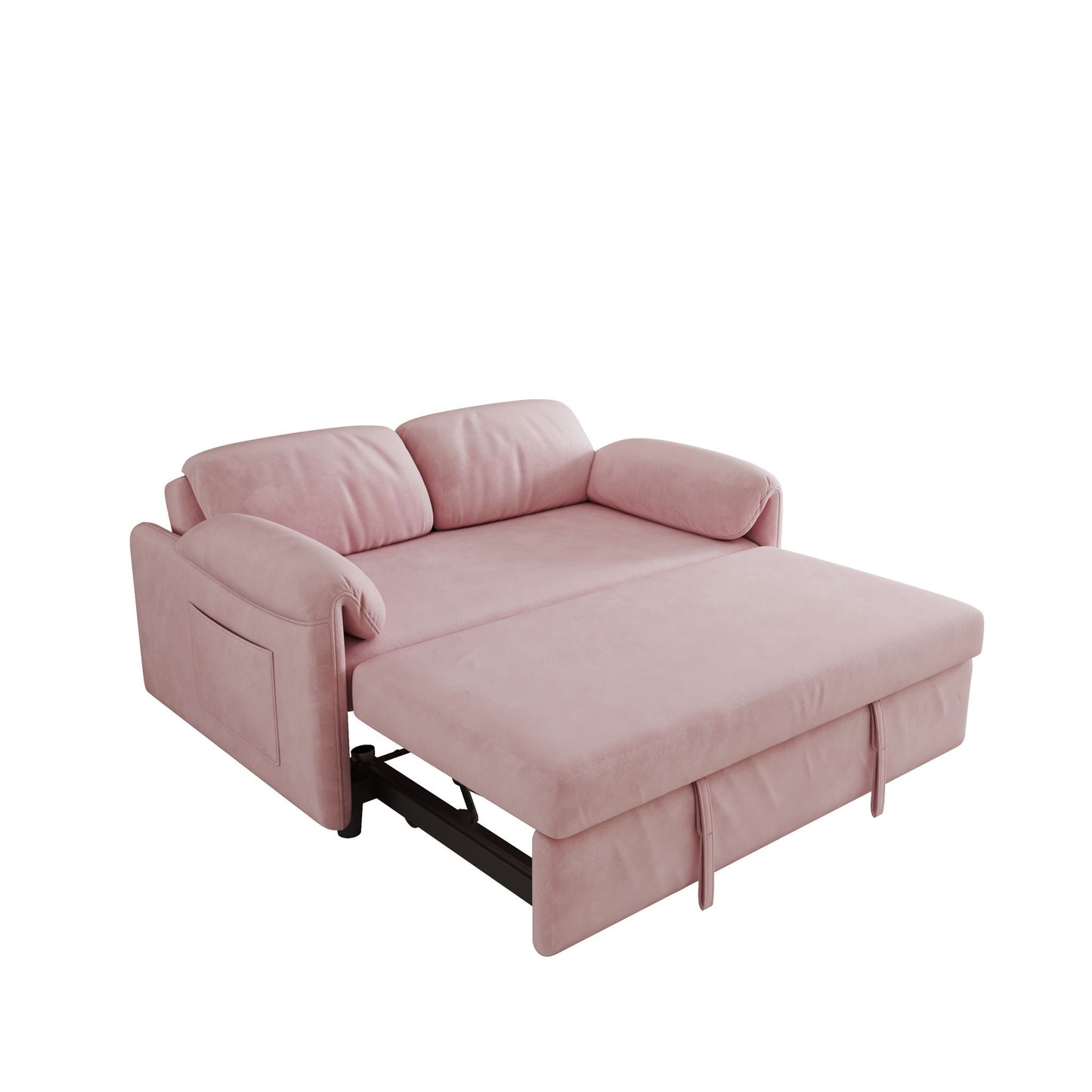 Sofa, Dual Purpose Lounge With Retractable Queen Size Bed
