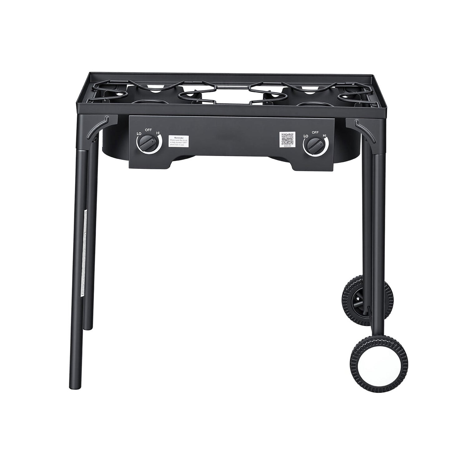 2 Burner Outdoor Propane Gas Stove, 150,000 BTU