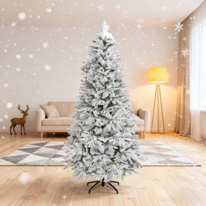 7.5 Ft Artificial Frosted Christmas Tree