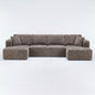 U-Shape Modular Sectional Sofa For Living Room
