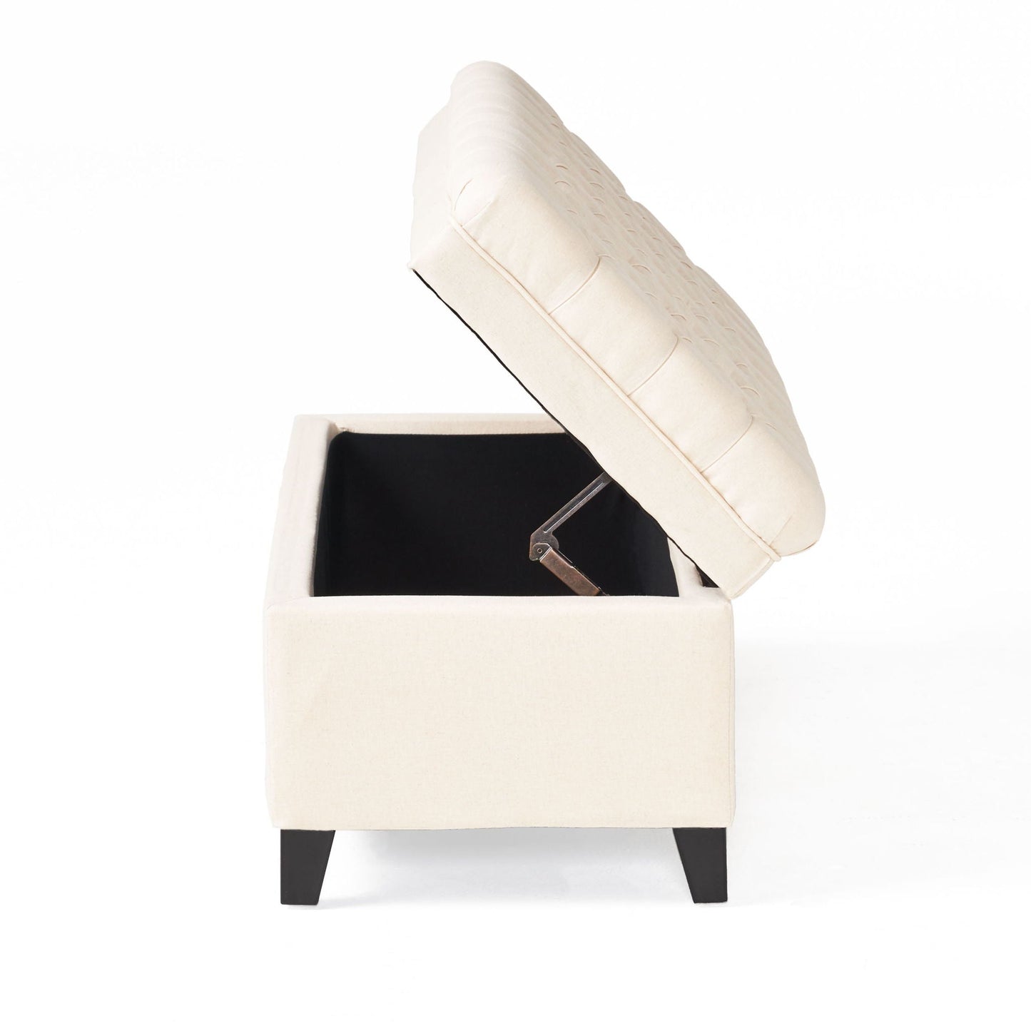 Juliana Storage Ottoman With Birch Legs