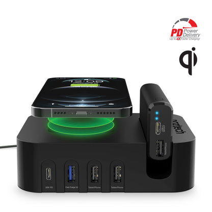 Naztech Ultimate Charging Station Pro to Charge 7 Devices Simultaneously
