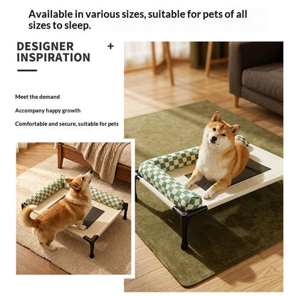 Pet Camping Bed Cat Bed, Suitable For All Seasons, Removable And Washable, Breathable And Moisture-proof For Small And Medium-sized Dogs, Cross-border Pet Supplies.
