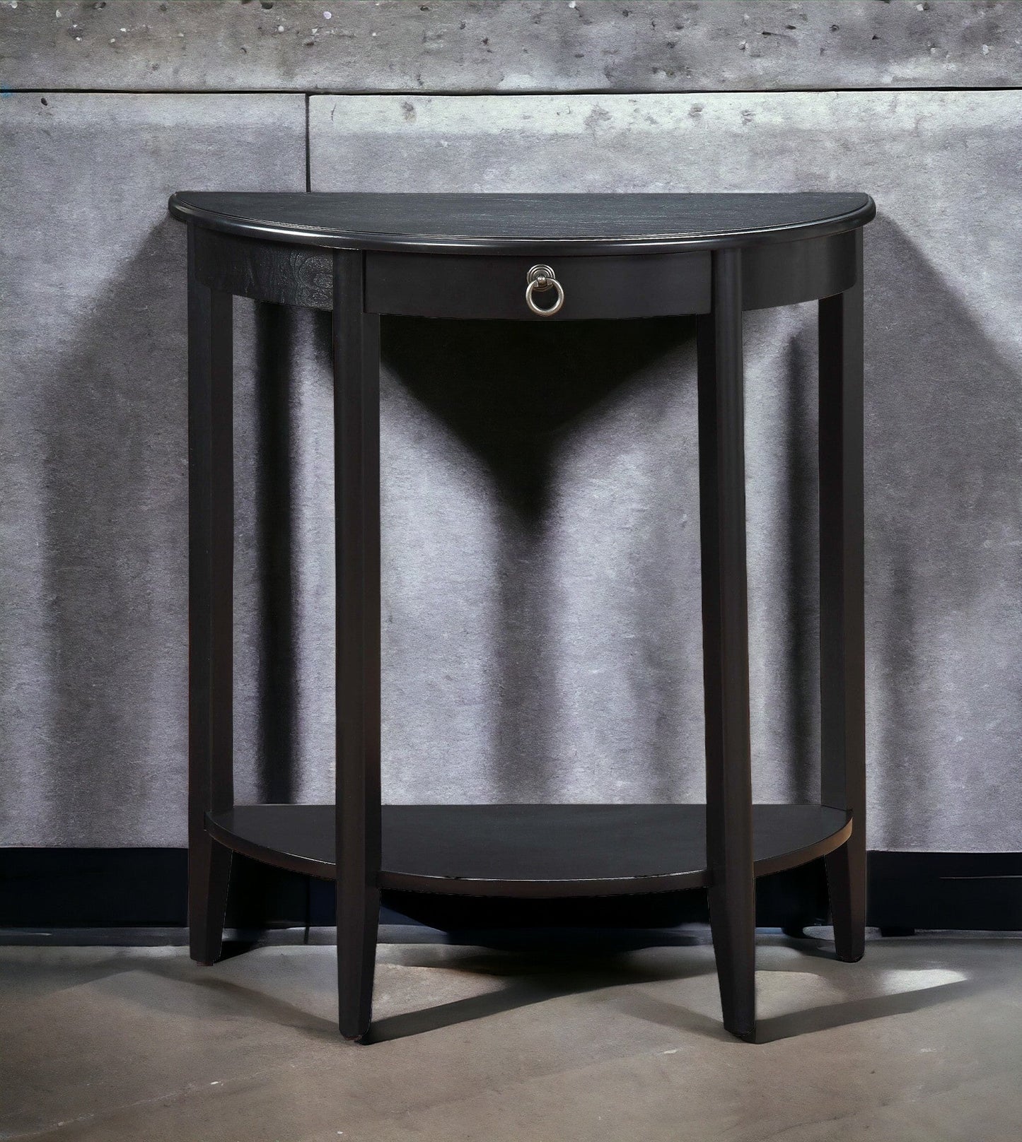 Justino II Half Moon Console Table