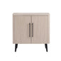 Jodie - Fluted Accent Cabinet - Oak