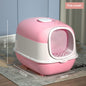 Enclosed Lift-Top Cat Litter Box