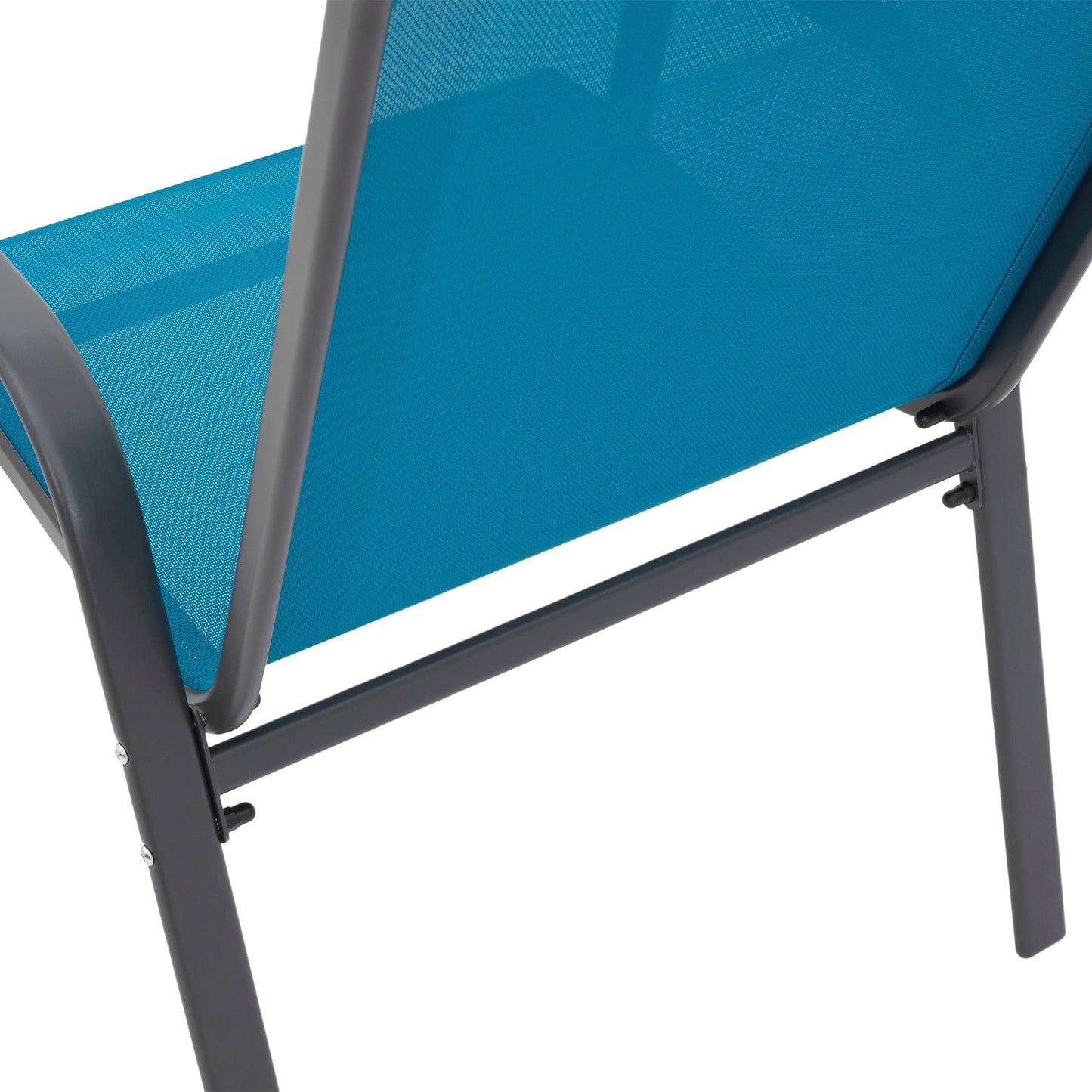 6-Piece Patio Chairs Set with High Backrest and Armrests