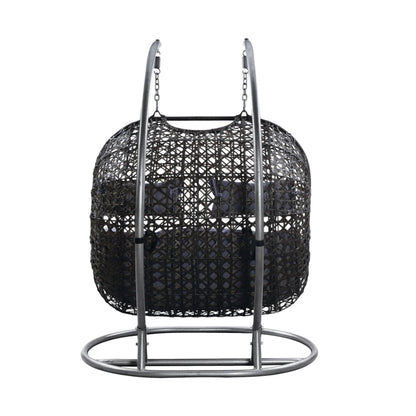 Vasant - Wicker Hanging Chair - Gray