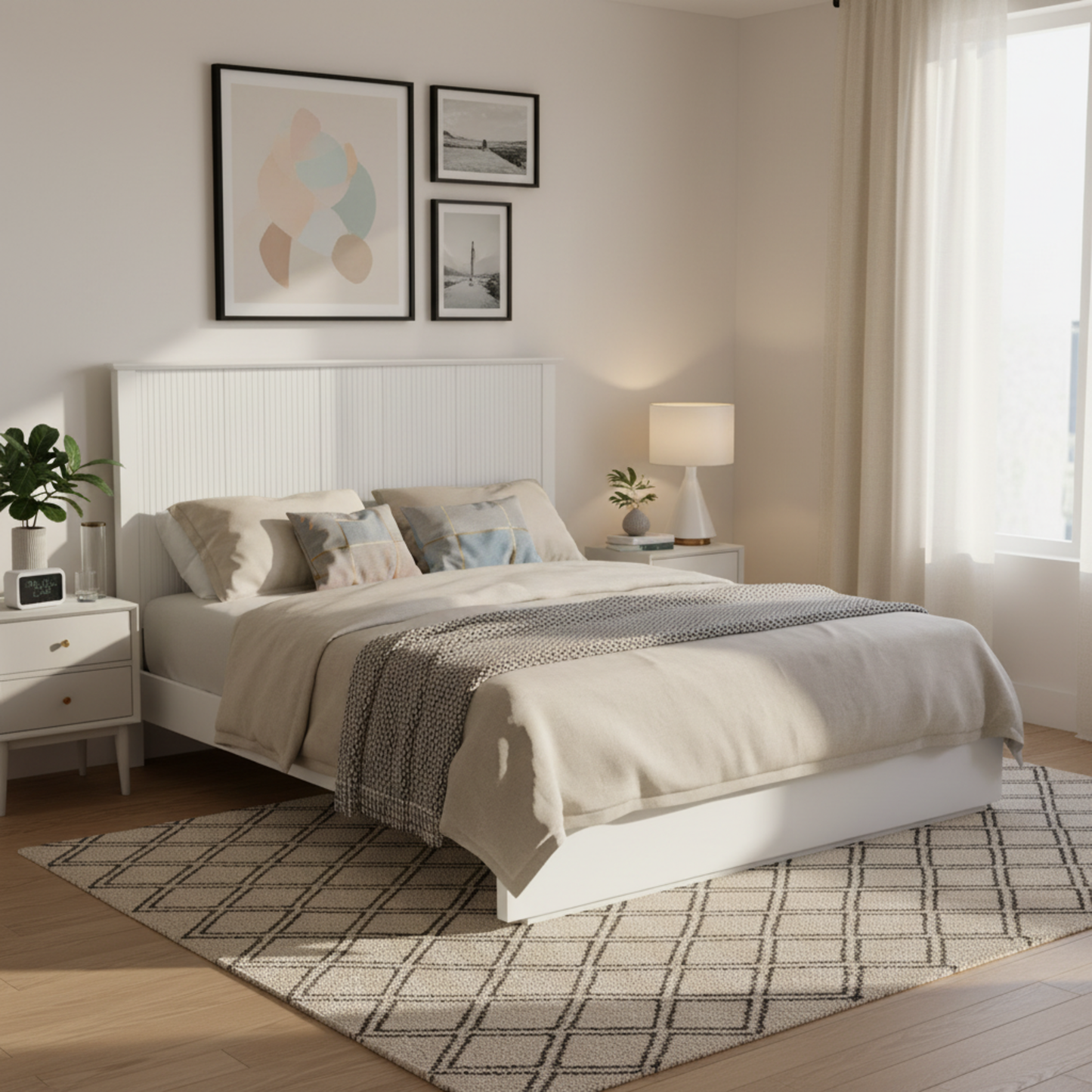 Stylish Queen Size Bed Frame
