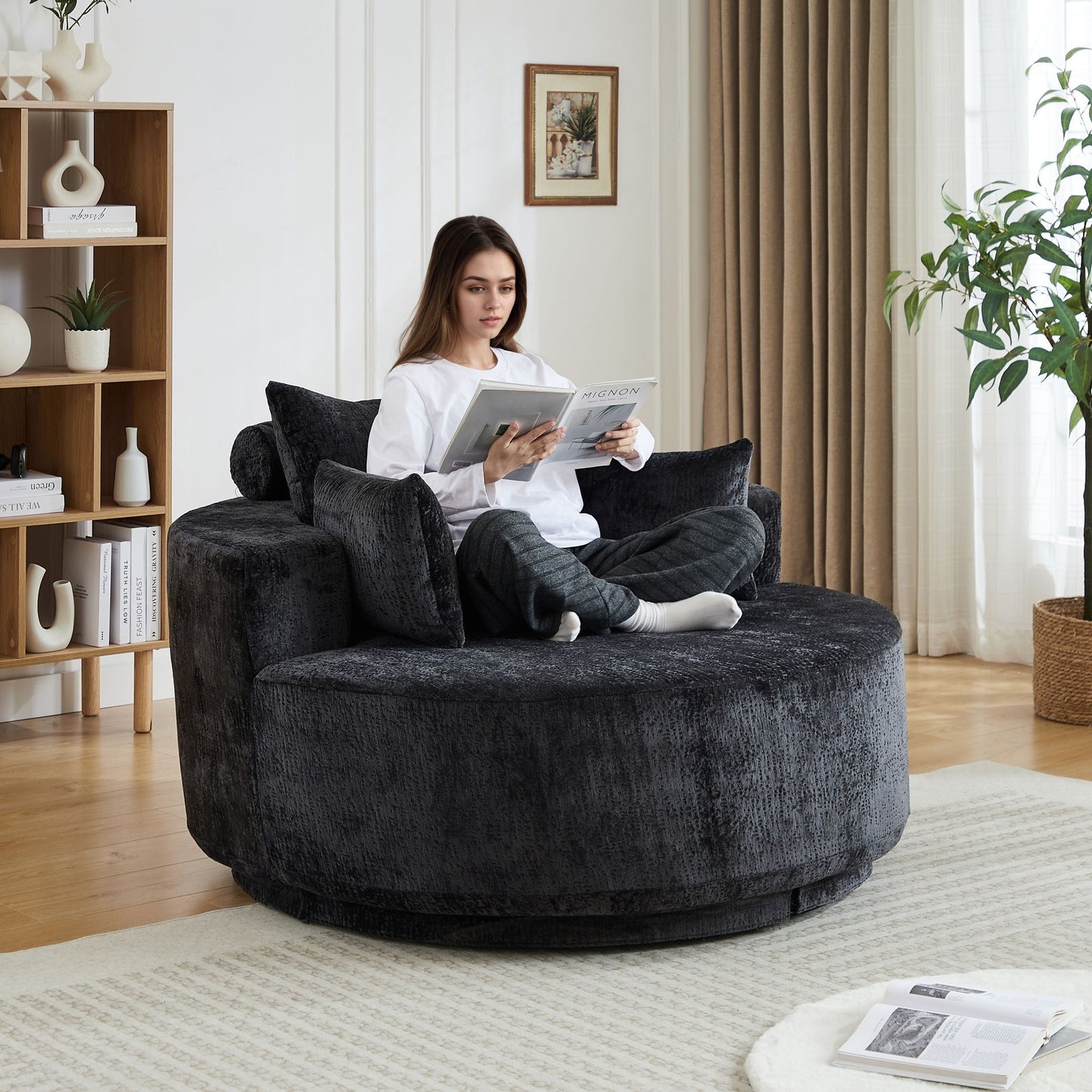 Single Sofa, Sleeper Chair For Living Room