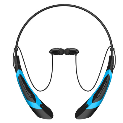 Wireless Neckband Headphones V5.0 Sweat-proof Sport Headsets Earbuds In-Ear Magnetic Neckbands Stereo Earphone Deep Bass Earphone w/Mic