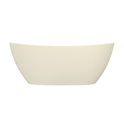 65 Inch Artificial Stone Solid Surface Freestanding Bathroom Bathtub