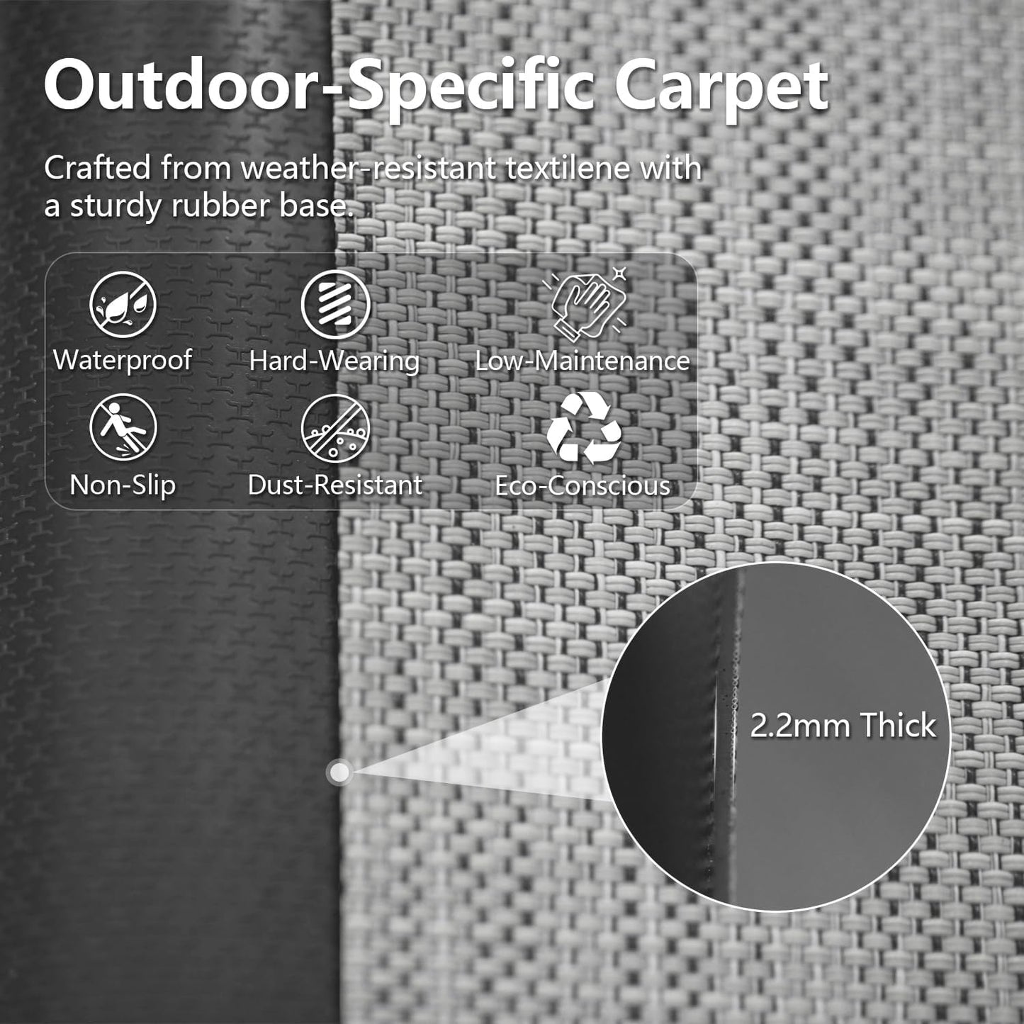 8x16Ft Resin Outdoor Storage Shed with Carpet