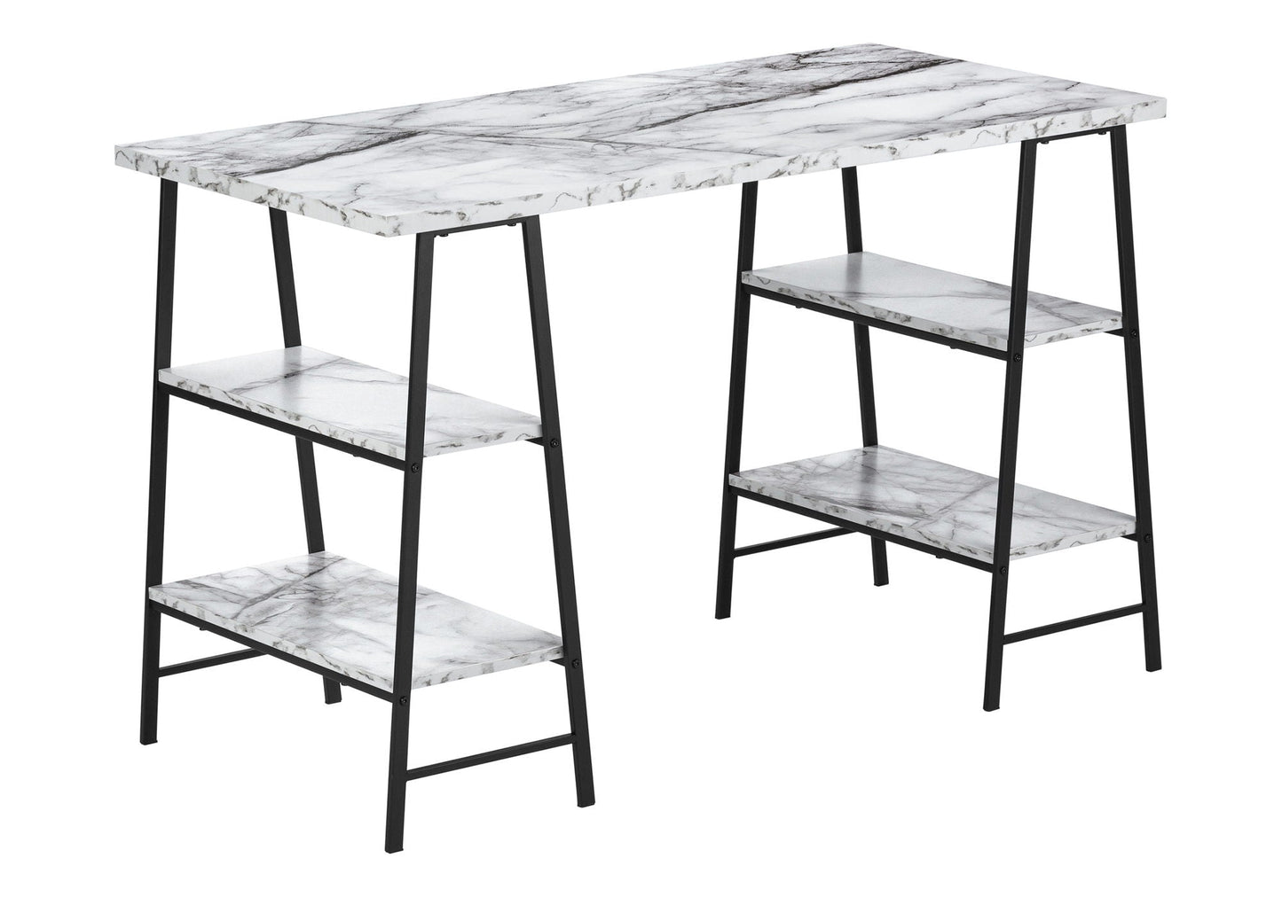 Computer Desk for Home Office with Storage Shelves