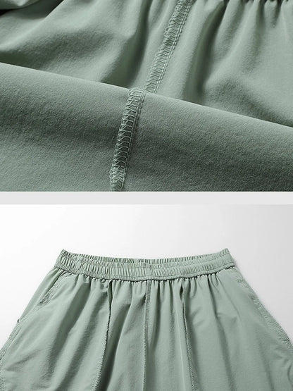 Men's Plus Size Drawstring Shorts