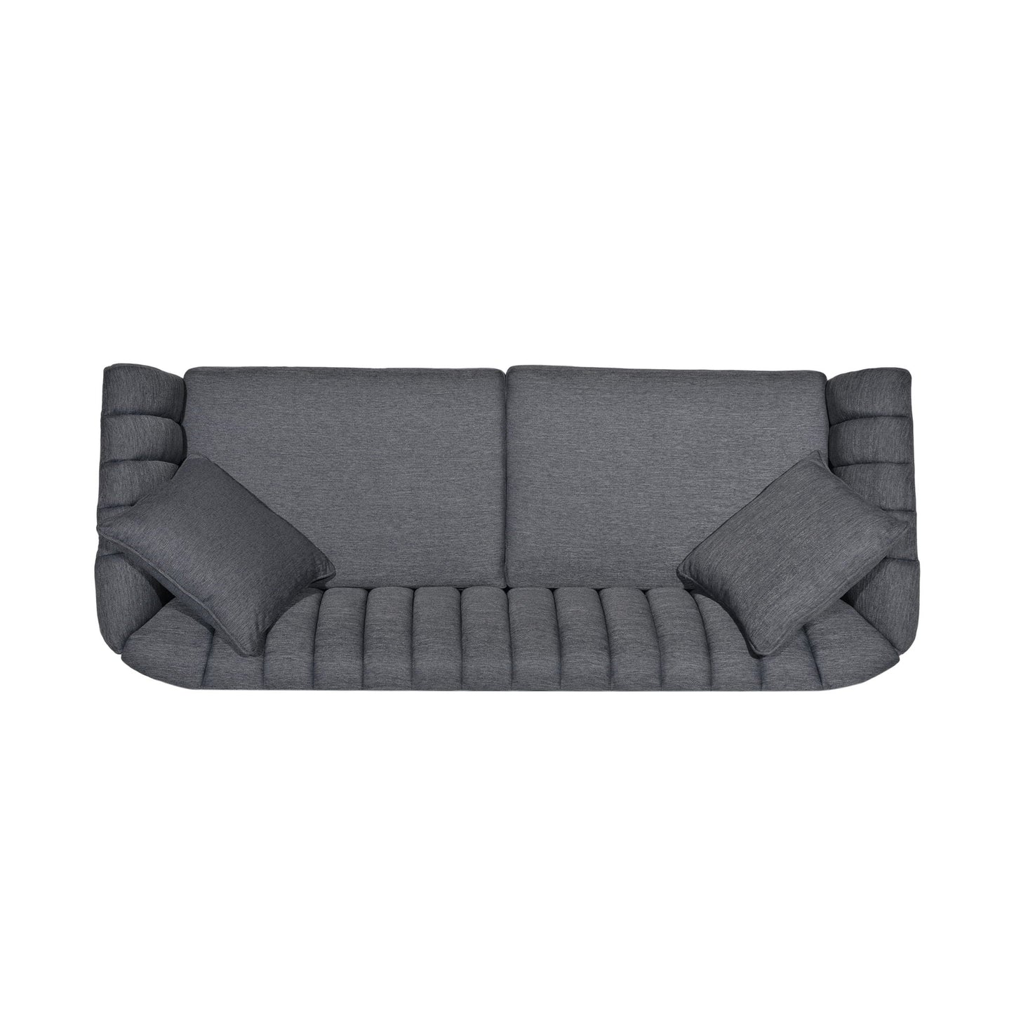 Contemporary 3 Seater Sofa With Accents