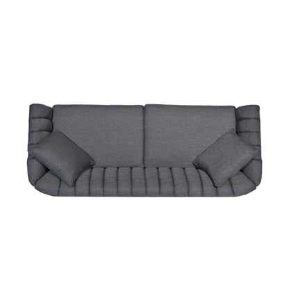 Contemporary 3 Seater Sofa With Accents