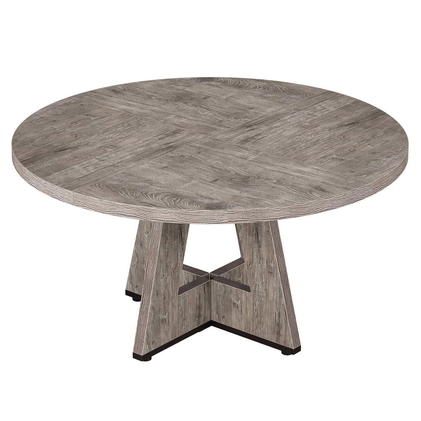 Round Dining Cross Base Kitchen Table