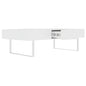 Rectangular Coffee Table With Hidden Storage