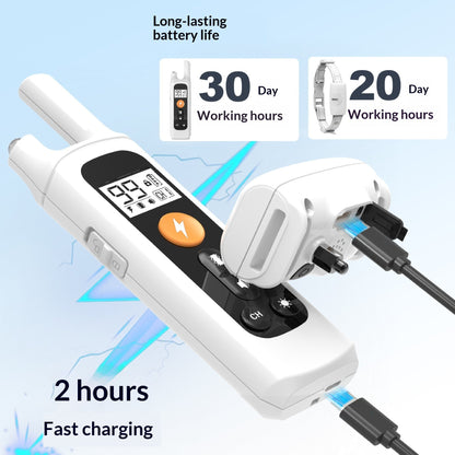 Rechargeable Waterproof Long-Range Remote Dog Training Collar
