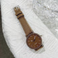 Retro Dial With Numeral Markings, Leather Strap And A Fresh Minimalist Style For Women