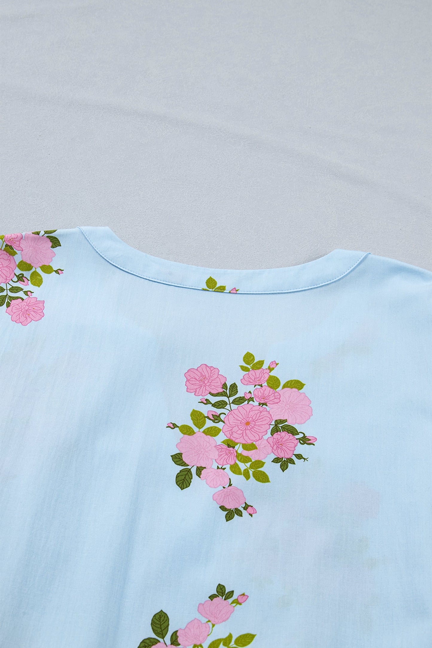 Lucy Print Scalloped Trim PLUS Dress