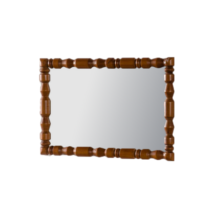 Vintage Wooden Carved Wall Mirror