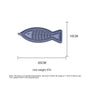 Fish-shaped Round Pet Silicone Snack Pad