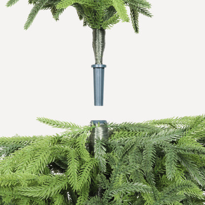 5FT Artificial Real Touch Norfolk Pine Tree - Potted Plants