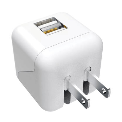 Xyst 2.4-Amp Dual USB Foldable Wall Charger